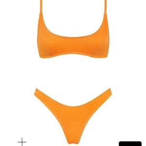 Triangl papaya cheeky bikini set new with tags